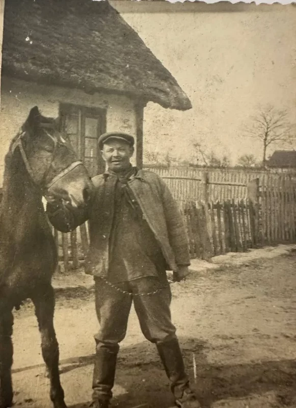 Бацька Каміліі Юзаф Талочка. 1940-я гг. Фота з архіва Каміліі