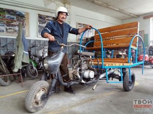 Пад Новы год у Гродне з'явіцца першая мотарыкша Пад Новы год у Гродне з'явіцца першая мотарыкша