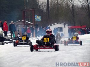 "Надвор'е ўнесла карэктывы". У Гродне прайшоў "Зімовы Кубак" па картынгу "Надвор'е ўнесла карэктывы". У Гродне прайшоў "Зімовы Кубак" па картынгу