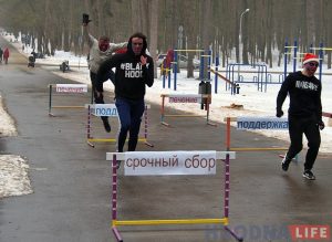 У Пышках "ракавыя клеткі" пераадольвалі бег з перашкодамі У Пышках "ракавыя клеткі" пераадольвалі бег з перашкодамі