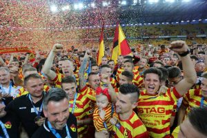 Беластоцкая "Ягелонія" стала срэбраным прызёрам чэмпіянату Польшчы Беластоцкая "Ягелонія" стала срэбраным прызёрам чэмпіянату Польшчы