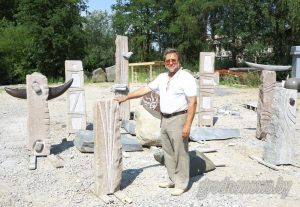 Каменныя скульптуры ад студэнтаў акадэміі мастацтваў з'явяцца ў мікрараёнах Гродна