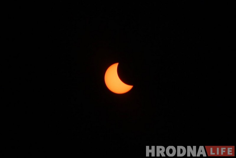 "Пярсцёнак з дыямантам". Гродзенка сфатаграфавала "вялікае амерыканскае зацьменне"