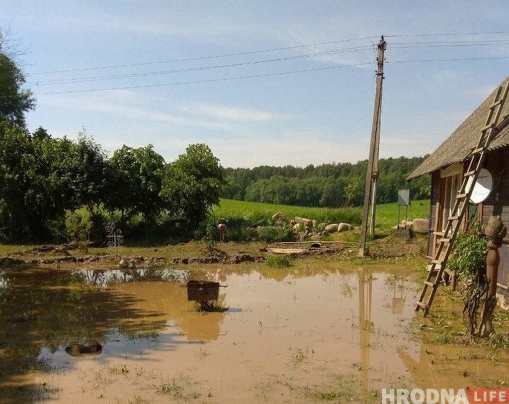 “Панікую, калі ў прагнозе навальніца”. Вёску Рагачы рэгулярна залівае, бо калгас засыпаў вадаадвод “Панікую, калі ў прагнозе навальніца”. Вёску Рагачы рэгулярна залівае, бо калгас засыпаў вадаадвод
