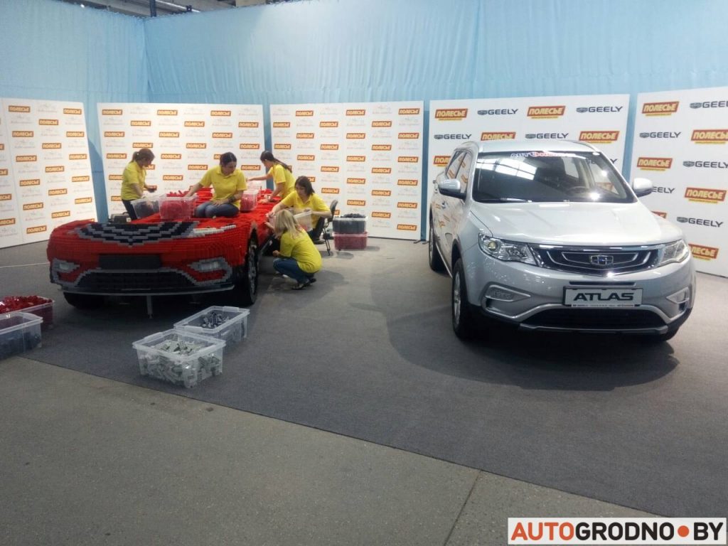 На SunDay 2018 пакажуць Geely Atlas з канструктара "Палессе" - у натуральную велічыню На SunDay 2018 пакажуць Geely Atlas з канструктара "Палессе" - у натуральную велічыню