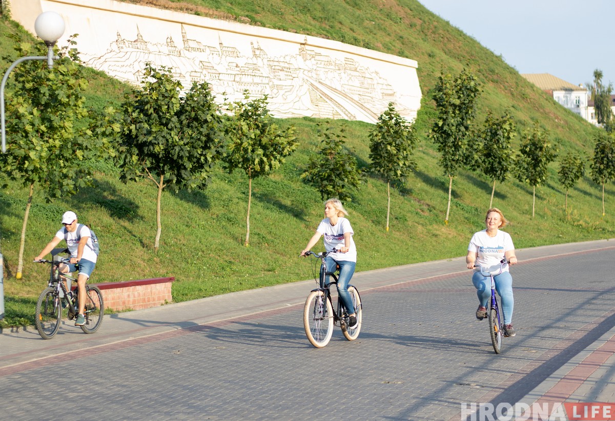 Hrodna.life провел велопланерку в поддержку акции "Деловой велосипед"
