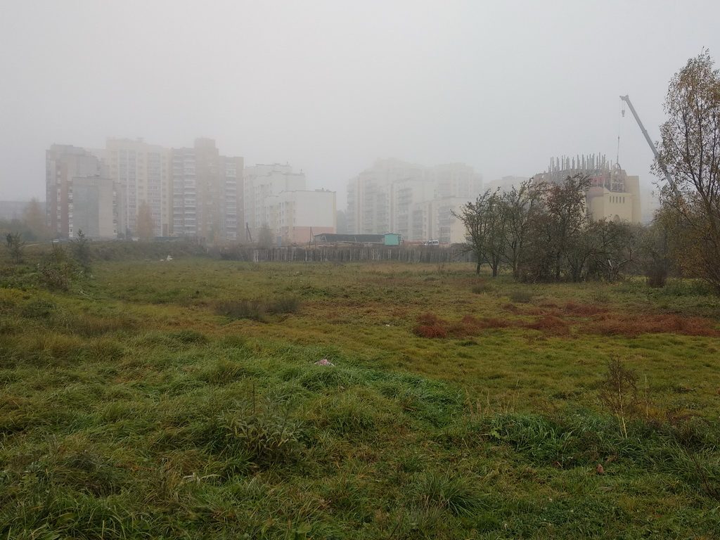 Парку на Дзевятоўцы не будзе, будуць высоткі на краі былога балота