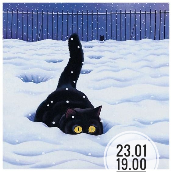 "Кот, які крадзецца". Малюем карціну з RedArt "Кот, які крадзецца". Малюем карціну з RedArt