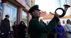 Частка падлогі ў Каложскай царквы стала шкляной Частка падлогі ў Каложскай царквы стала шкляной