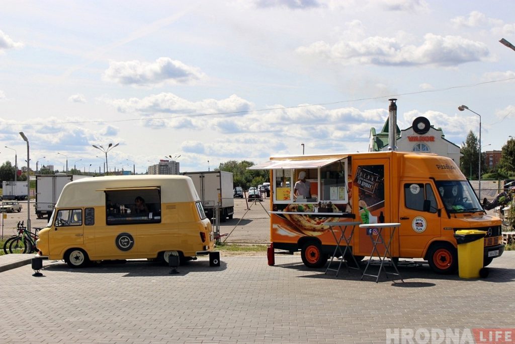 Усе фудтракі Гродна могуць пераехаць на Леванабярэжную Усе фудтракі Гродна могуць пераехаць на Леванабярэжную