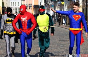 Фонтаны, Нёман и Городничанка. От жары гродненцы прячутся в воду