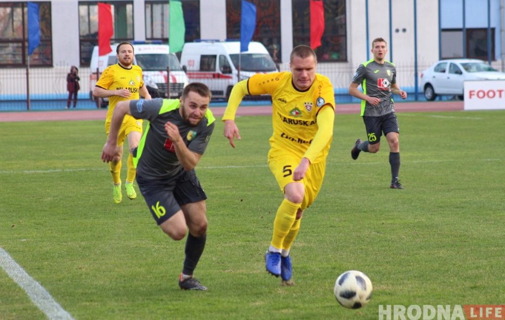 Свята не атрымалася: "Нёман" у Гродне буйна прайграў "Шахцёру" Свята не атрымалася: "Нёман" у Гродне буйна прайграў "Шахцёру"