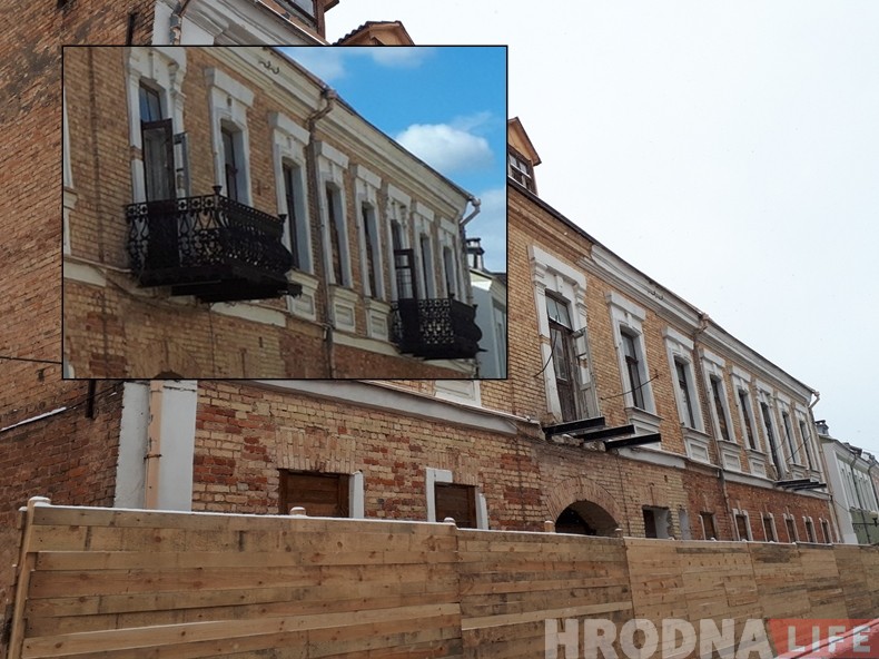 «За это никто не хотел браться». На Городничанской восстанавливают старинные балконы