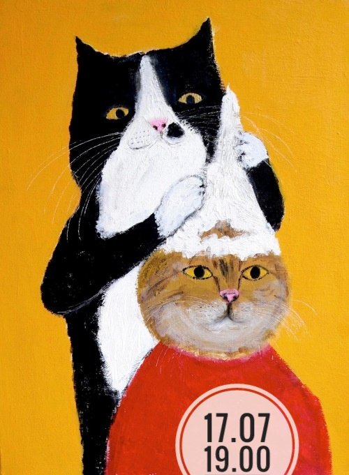 Малюем "Коцікаў" Пепе Шымада. Мастацкі майстар-клас ад RedArt Малюем "Коцікаў" Пепе Шымада. Мастацкі майстар-клас ад RedArt