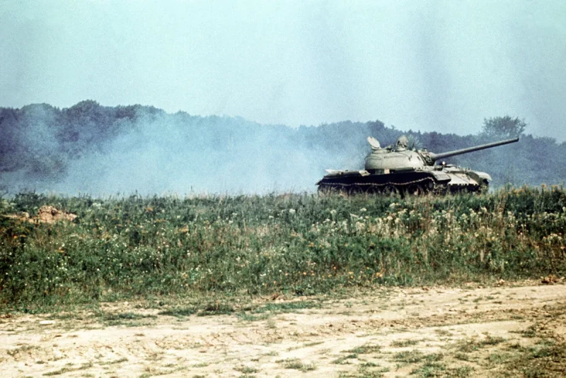 Трагедыя, пра якую не пісалі: як у 1964 годзе ў Гродне танк пераехаў студэнтаў Танк Т-54 пераехаў людзей у Гродне