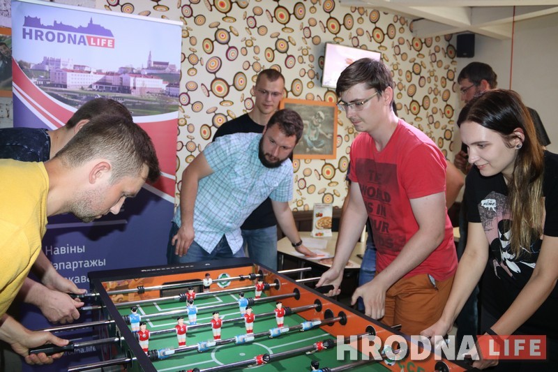 В турнире Hrodna.life по настольному футболу победили айтишники