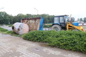 Аварыя пад Ваўкавыскам: 81-гадовы кіроўца з Гродна страціў прытомнасць на трасе