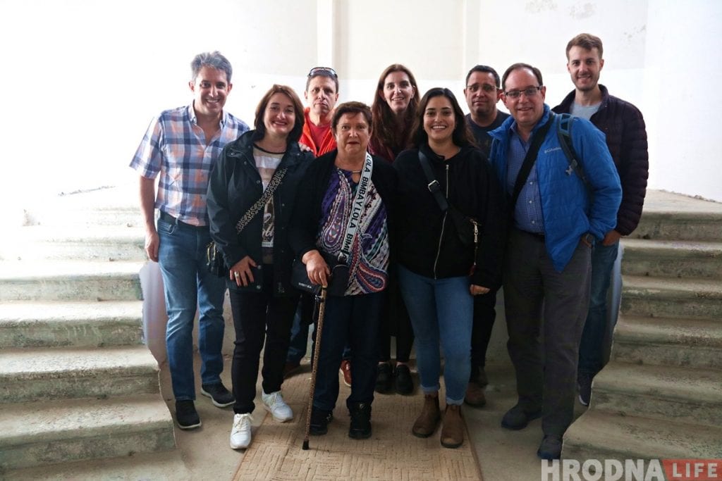 Яўрэі з Мексікі прыехалі ў Гродна знаёміцца ​​з зямлёй продкаў