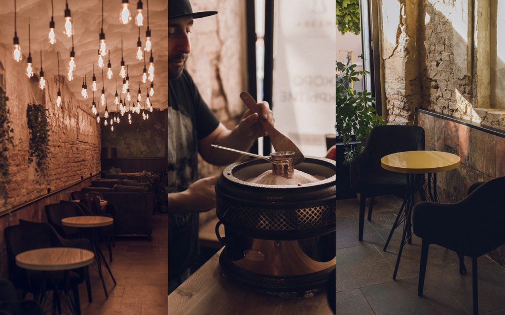 На Савецкай адкрылася кавярня "Джэзва" з кавай на пяску кофейня Джезва / Кофейня Я / кавярня Джэзва