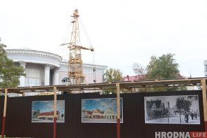 Кола агляду ізноў з'явіцца ў Гродне, а ля аўтавакзала пабудуюць фастфуд застройка замковой сквер Дом рыбака