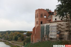 Як будзе выглядаць адноўленая Княская вежа ў Крэве, калі на яе знойдуцца грошы Стары замак