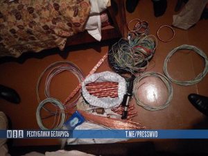 Гродзенец скраў  70 кілаграмаў меднага кабелю з навабудаў Альшанкі і Калбасіно
