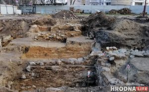 Старую цэглу выкарыстаюць паўторна, а падвал захаваюць: вынікі раскопак на Замкавай Старую цэглу выкарыстаюць паўторна, а падвал захаваюць: вынікі раскопак на Замкавай