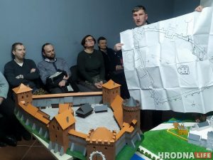 Якім быў замак Вітаўта? Ігар Лапеха распачаў цыкл лекцый пра гродзенскі Стары замак Якім быў замак Вітаўта? Ігар Лапеха распачаў цыкл лекцый пра гродзенскі Стары замак