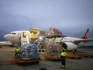 Беларусь атрымала ад Кітая гуманітарную дапамогу з тэстамі на каранавірус і касцюмамі для медыкаў Беларусь атрымала ад Кітая гуманітарную дапамогу з тэстамі на каранавірус і касцюмамі для медыкаў