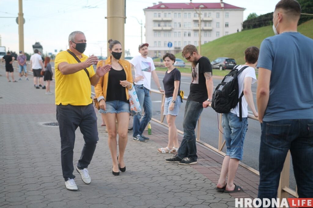 Гродзенцу пагражае арышт за ўдзел у "Ланцугу салідарнасці"