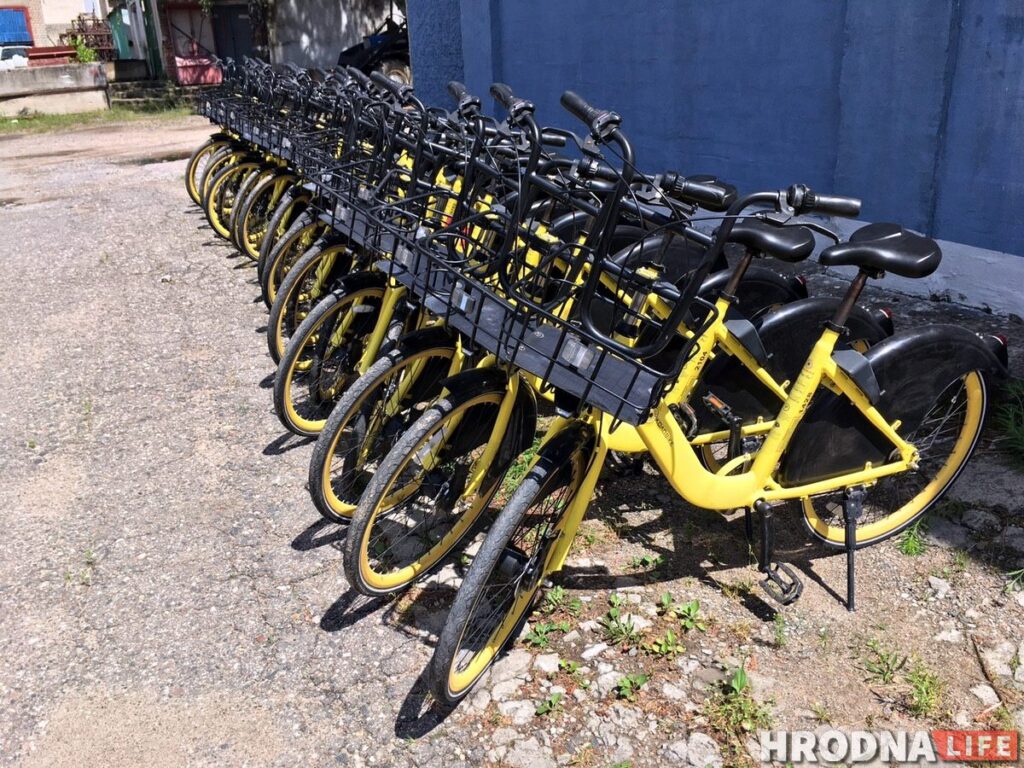 У Гродне запускаюць байкшэрынг "Колабайк"