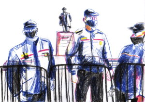 «Тэрміновікі - закладнікі сітуацыі». Дэмбелі распавялі пра ўдзел у разгонах пратэстаў у Гродне і Мінску солдаты срочники 5522 милиция Гродно