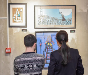 "Кожная карціна - гэта аўтапартрэт". У Гродне ўпершыню адкрылася выстава "буцінанак"