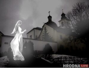 На Савецкай спалілі ведзьмака, у Пышках скача вершнік без галавы. Містычныя месцы Гродна, пра якія вы нават не ведалі Прывід былога музею атэізму. Малюнак: Юлія Кульба (Pipetka)