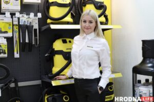 Гродна адзначыць дзень Kärcher. Якія акцыі і зніжкі чакаюць кліентаў Наталья Король - заместитель руководителя собственной розничной сети Karcher по Гродно