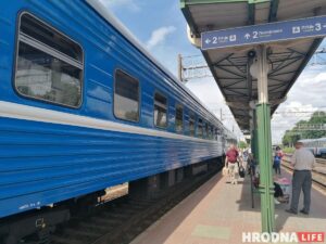 Без Wi-Fi і з раскладнымі канапамі. Праехалі ў першым прычапным вагоне на Маскву Без Wi-Fi і з раскладнымі канапамі. Праехалі ў першым прычапным вагоне на Маскву