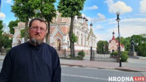 У Беларусі хочуць стварыць закон аб замежных агентах - "для абароны суверэнітэту" Праваслаўны святар Георгій Рой у Гродне. Цяпер ён працуе ў Беларусі праваслаўны прыход у Вільні