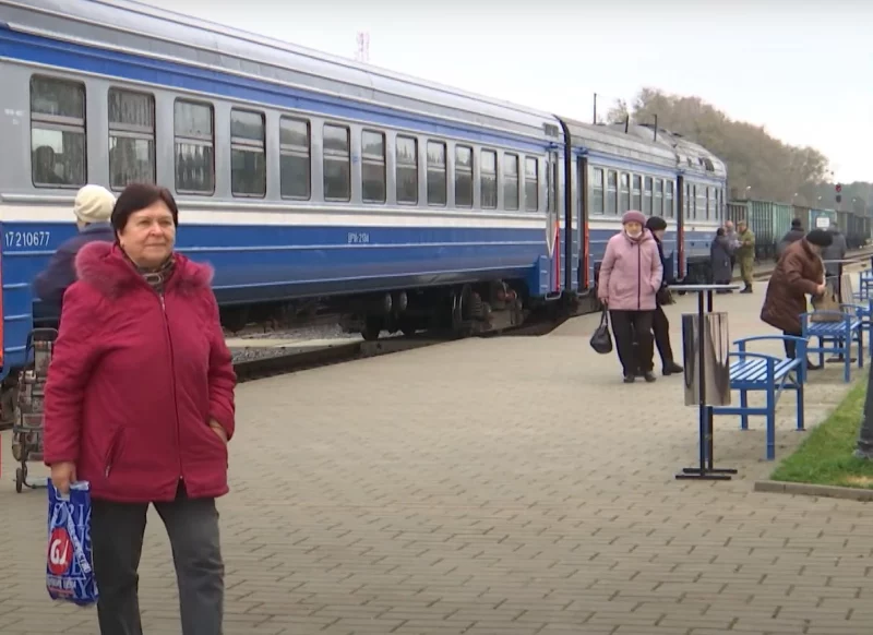 поезд вокзал электричка
