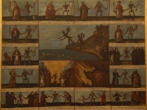 Гродзенскі “Танец Смерці”: пра што кажа мастацкі скарб з кляштара брыгітак танец смерці кляштар брыгітак