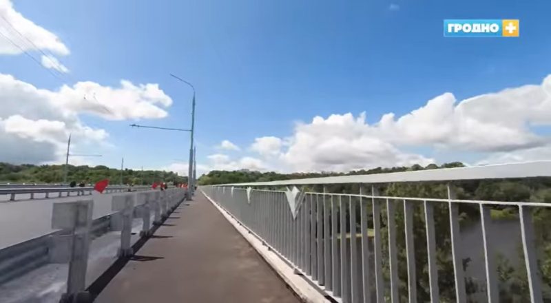 Румлевский мост после ремонта. Фото: "Гродно Плюс"