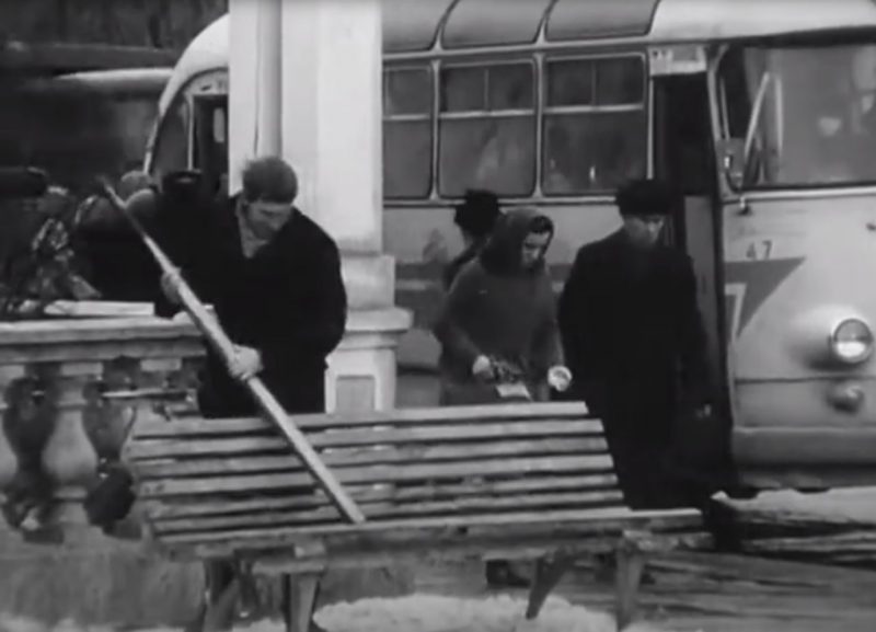 Эксперымент. Кадр з фільма "Гродзенскі кашалёк", 1967 г.