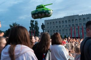 "Напіцца і забыцца", бытавуха і Саладуха. Што не так з гарадскімі святамі ў Гродне Дзень Незалежнасці ў Гродне ў 2021 годзе. Фота: Hrodna.life