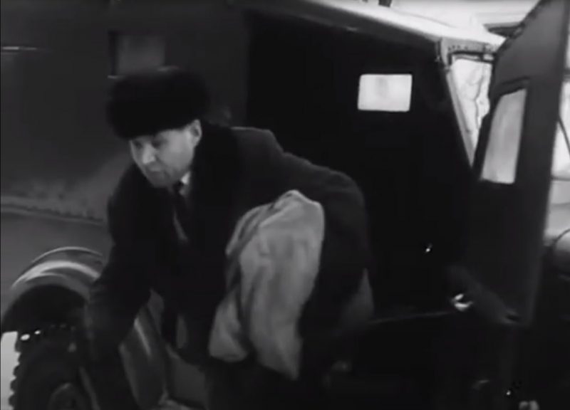 Інкасатары. Кадр з фільма "Гродзенскі кашалёк", 1967 г.