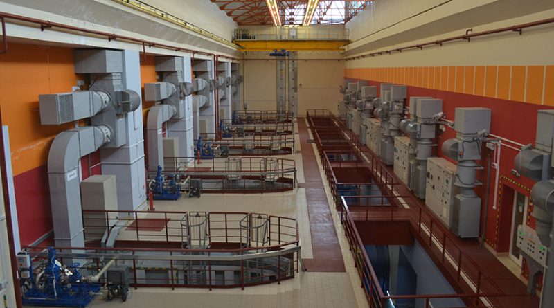 На Гродненской ГЭС ремонтируют оборудование. Такой рамон бывает раз в 10 лет
