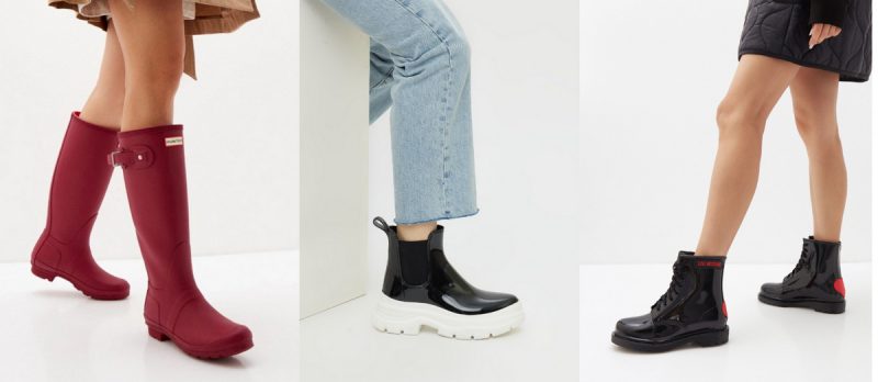 На абцасах, з качкамі і аднарогамі: якія гумовыя боты можна купіць у крамах Гродна резиновые сапоги