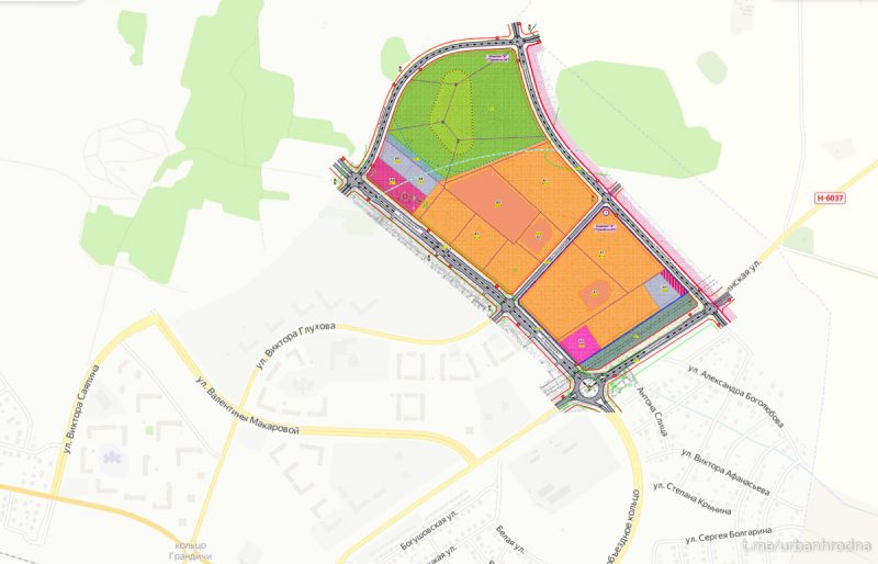 Парк з фортам, школа з басейнам і шматпавярховыя стаянкі. Што будзе ў наступных кварталах мікрараёна Грандзічы грандзічы 23 24