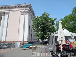 Экран на Савецкай знік не канчаткова. Што з ім здарылася? дэмантаж экрана на Савецкай