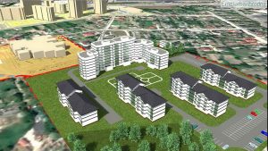 У Калбасіно збудуюць новы квартал. Мусіла быць школа, але выявілася - надта дорага новы квартал у Калбасіно