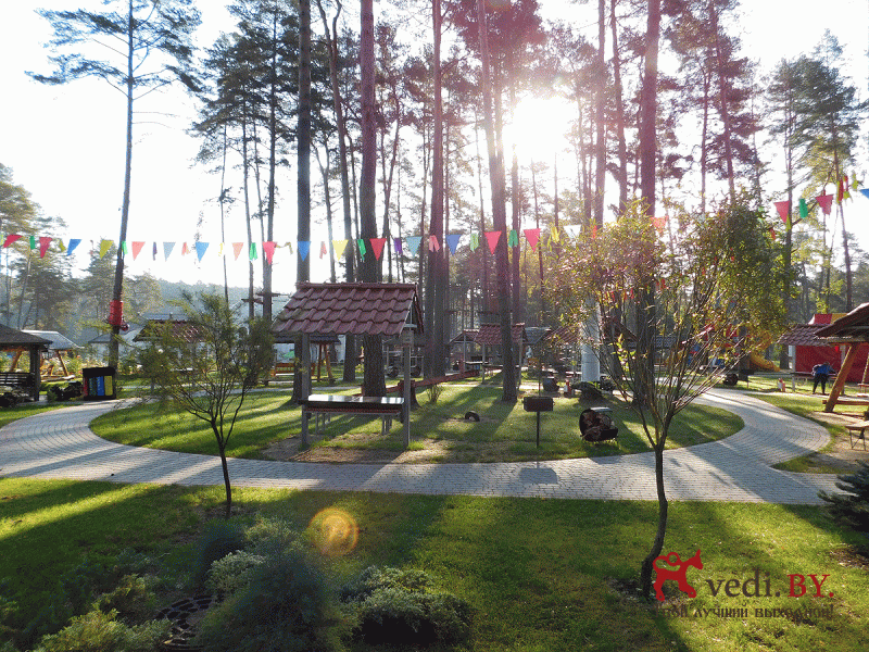 Панарамныя вокны і шоу-кухня. На "Прывале" з'явіцца дасугавы цэнтр База адпачынку "Прывал".