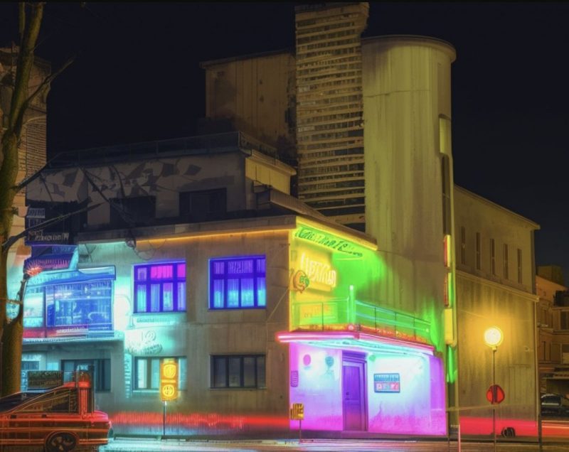 Шпрыцы на заднім двары, адчайныя дзяўчаты і танцы на калонках. Гродзенцы і гродзенкі падзяліліся ўспамінамі пра “Эпалет” Ілюстрацыя паводле рэальнага клуба "Эпалет". Зроблена Hrodna.life у Kaiber